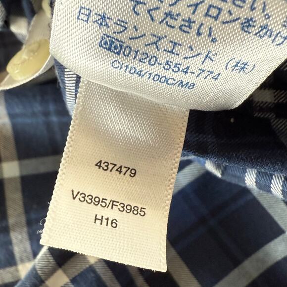 Lot of 3 Lands End No Iron Twill Shirts Size XXL/T Tall 18-18.5 Traditional Fit - Picture 6 of 16